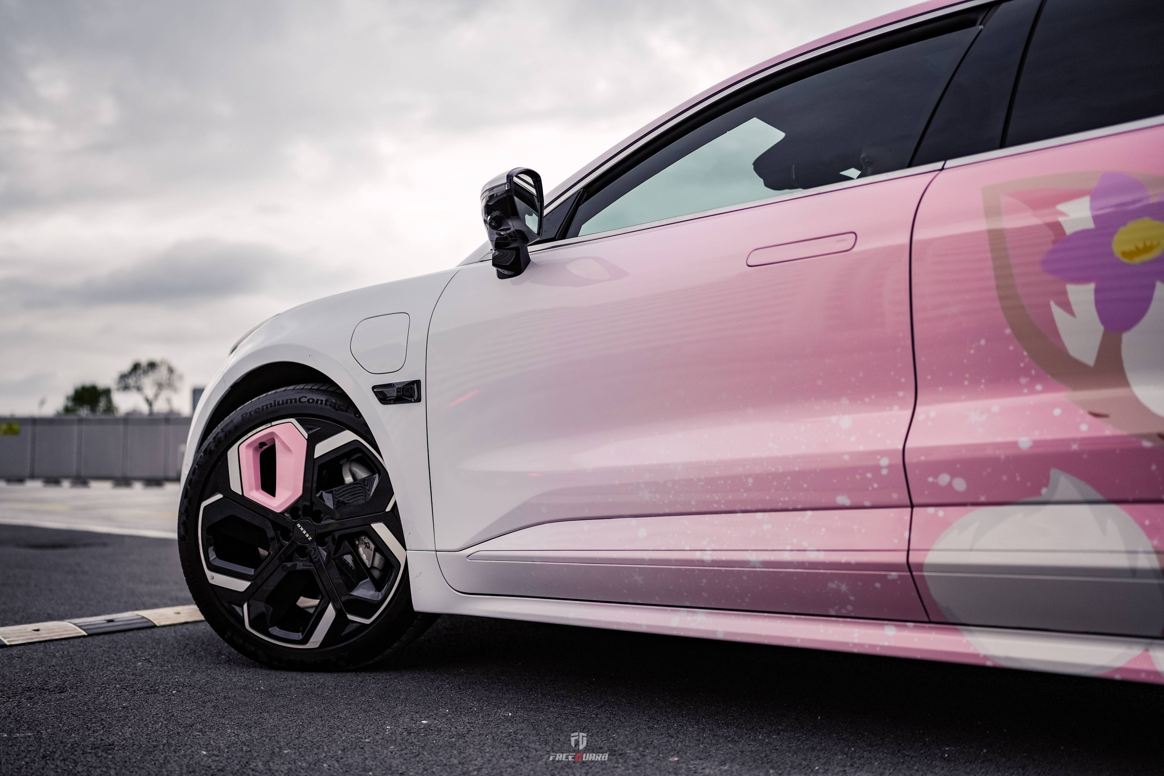 极氪001个性彩绘涂装案例盘点,这么改更有味道!_搜狐汽车_搜狐网