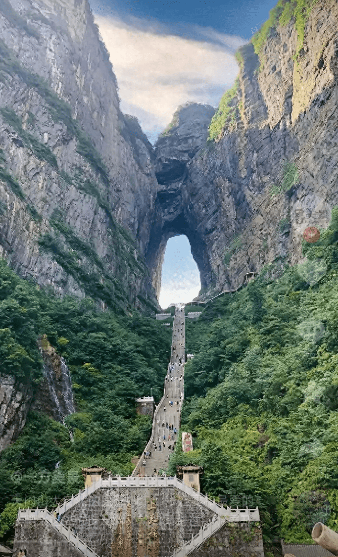 罗城天门山景区图片