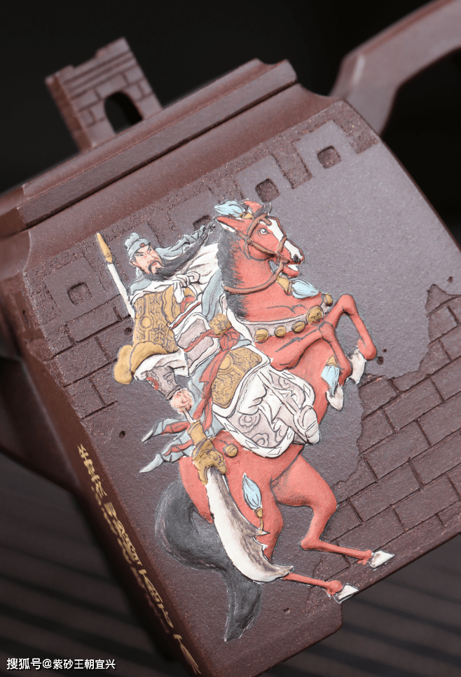 紫砂王朝:张小岭(字陶岭),业内泥绘翘楚,深邃画面意蕴非凡!