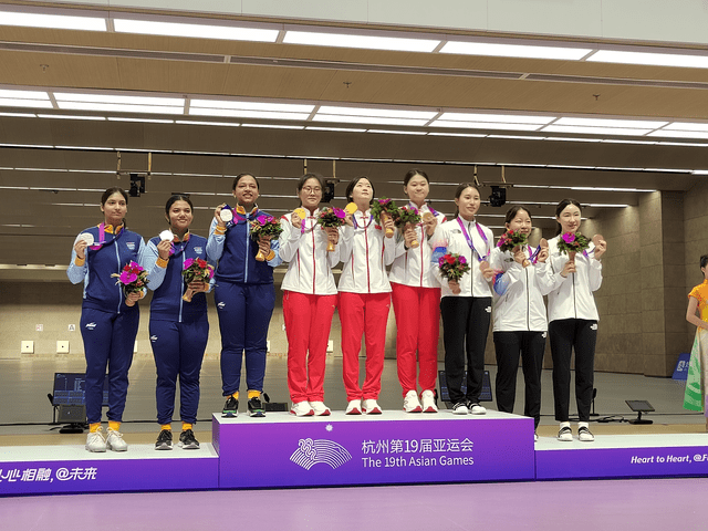 吉林女将张琼月收获一金一银_射击_女子_金牌