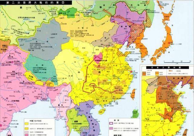 通过10幅地图来了解下_时期_版图_地区