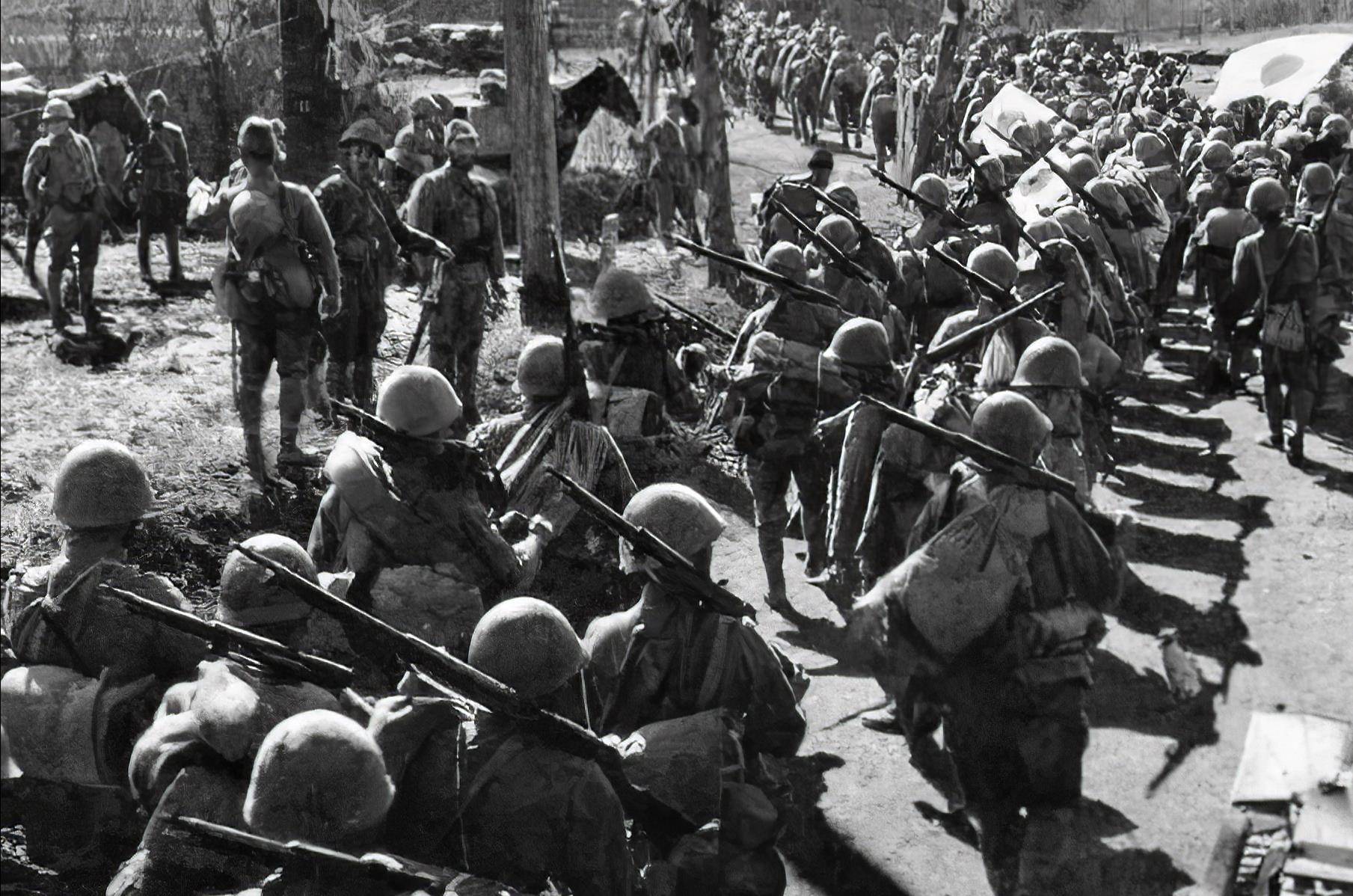 "广西狼兵雄于天下",淞沪会战6000敢死队壮烈殉国,无一生还_桂军_日军