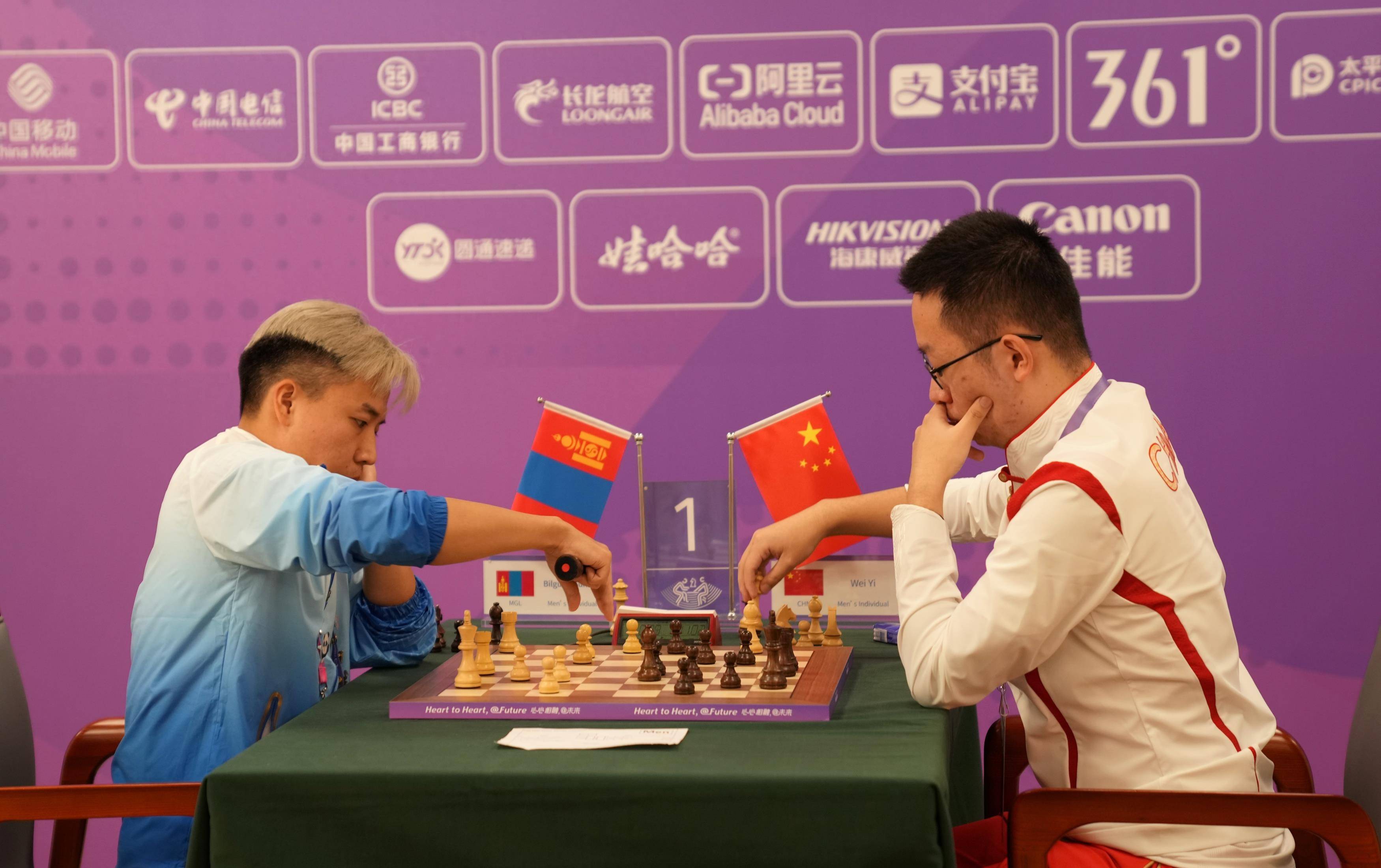 (杭州亚运会)国际象棋-男子个人:我们选手韦奕夺冠_比赛_韩传号_新华