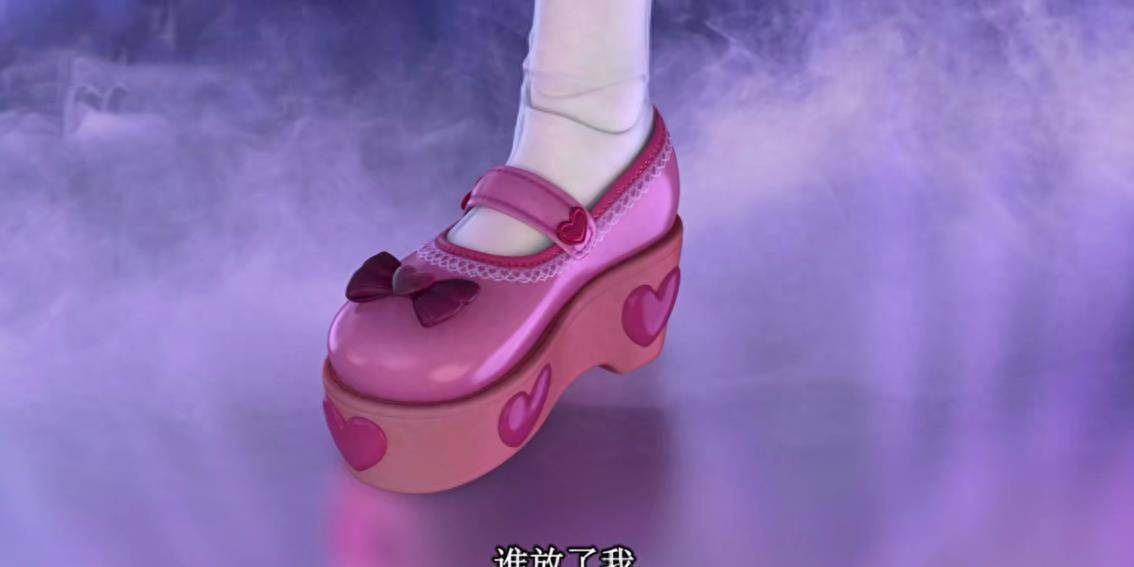 叶罗丽:罗丽告别布鞋,新鞋搭配白色长筒袜,乐公主的新鞋最稀有_鞋子