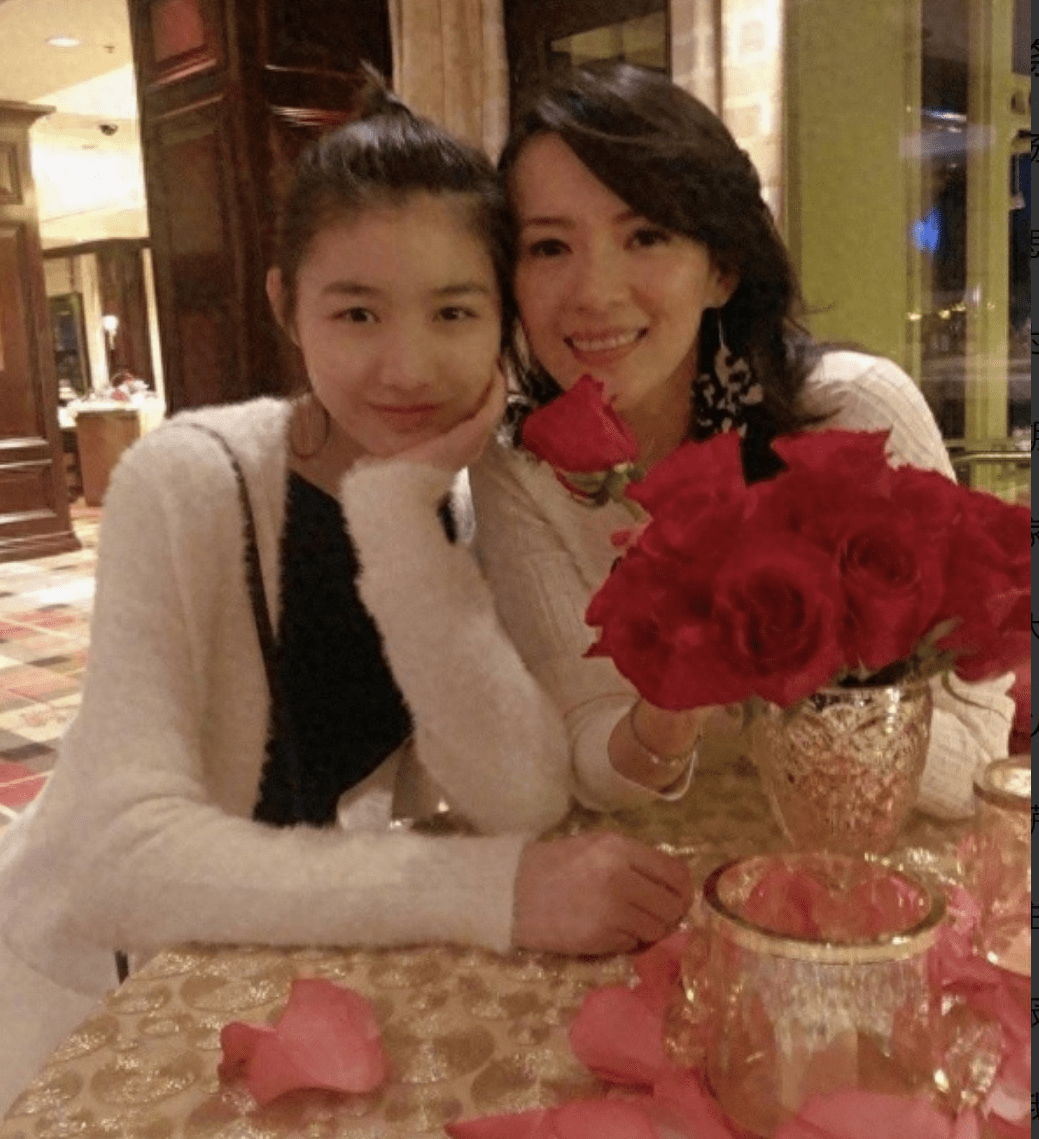 长得好漂亮越来越像妈妈,还神似陈妍希_章子怡_葛荟婕_cm