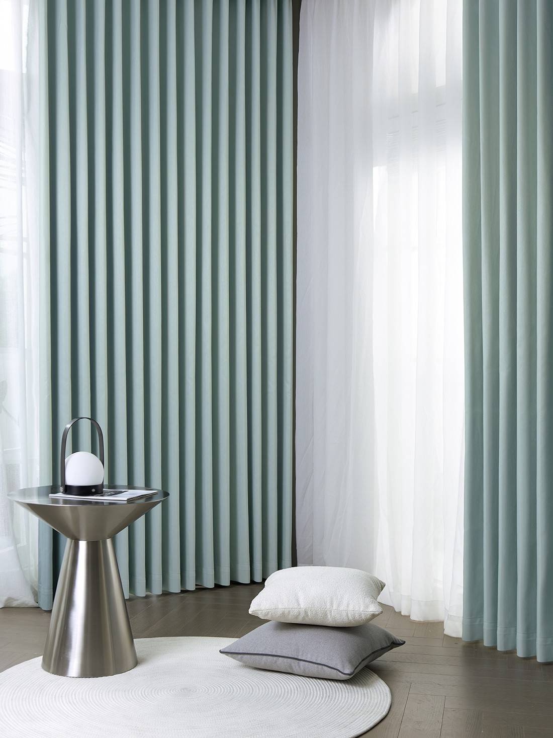 天洋窗帘 | 秋冬焕新,素色窗帘不止于素色!_肌理_空间_氛围