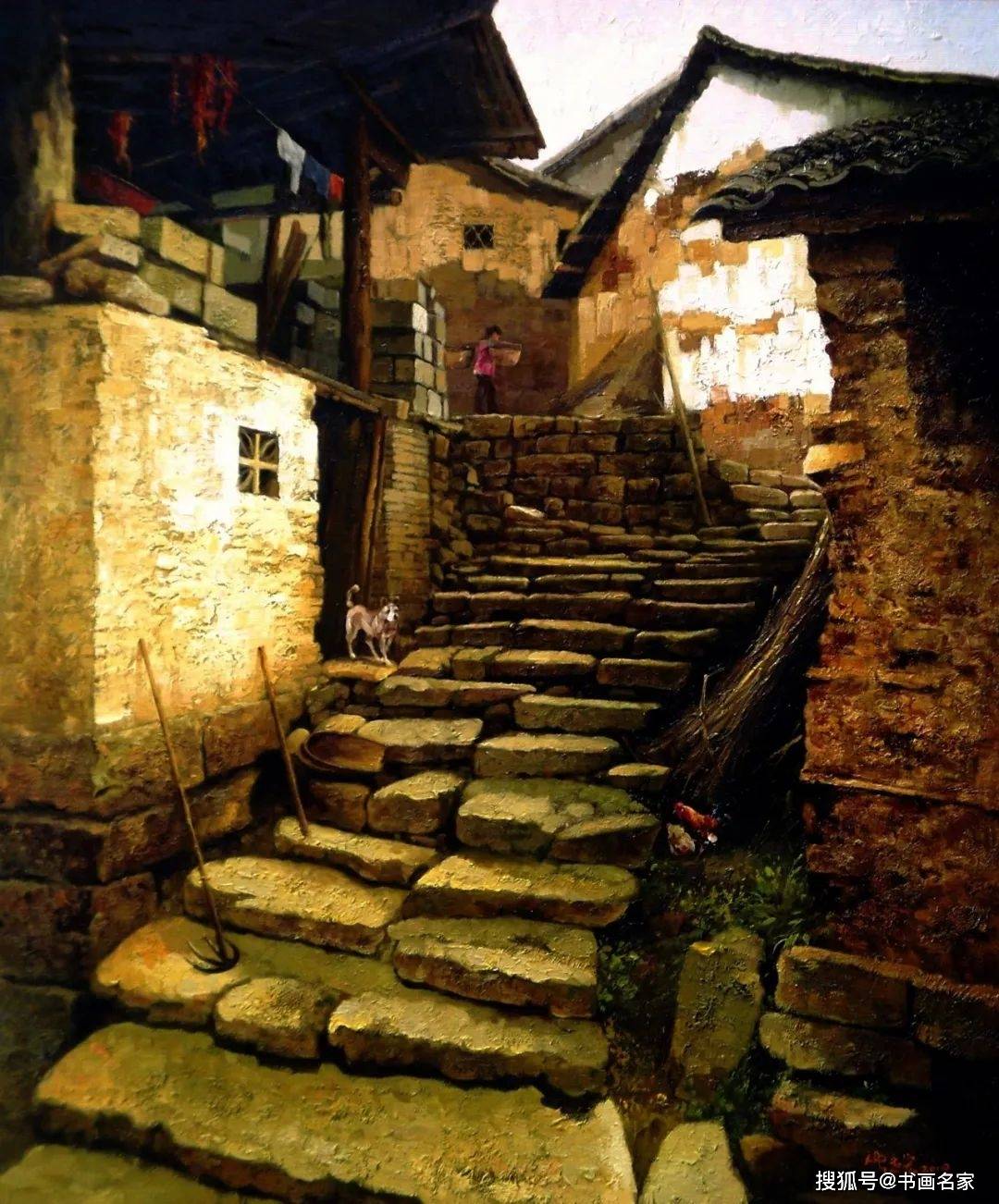 【中央电视台】cctv《艺术名家》栏目特聘客座教授——闻世宏_油画