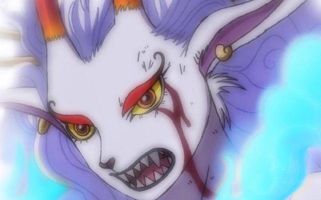 海贼王1020话文字情报大和果实名幻兽种日本狼路飞重回鬼岛再战_罗宾