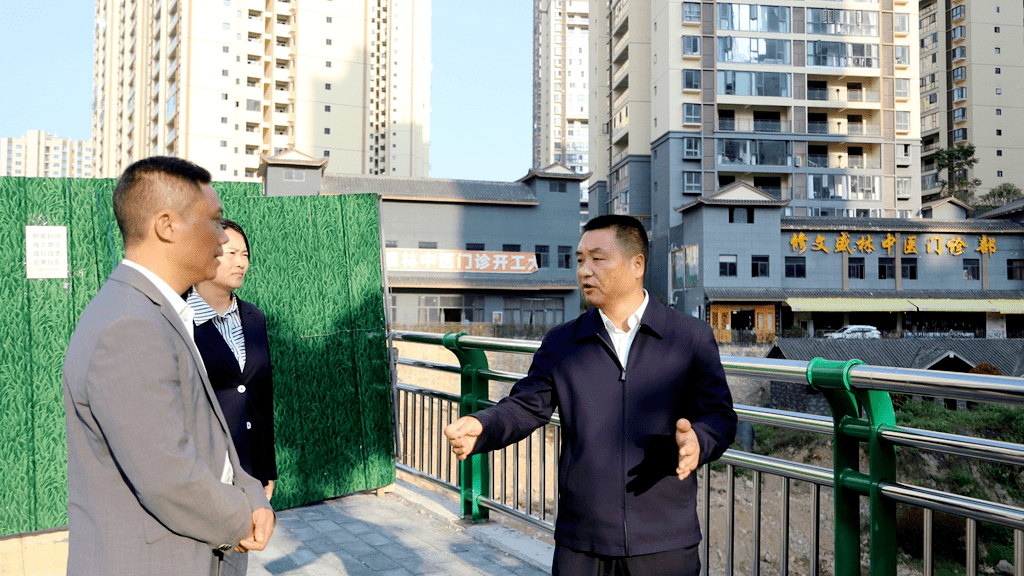 修文县委书记管庆良前往包保路段实地调研文明城市巩固提升工作_消费