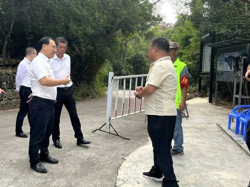 汕头市开展秋冬季森林防灭火工作暨重阳节森林防灭火工作督导检查