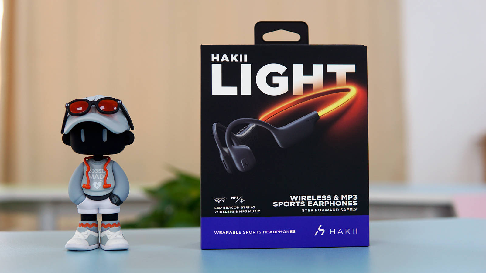 轻运动，新选择，Hakii LIGHT哈氪聆光蓝牙耳机！