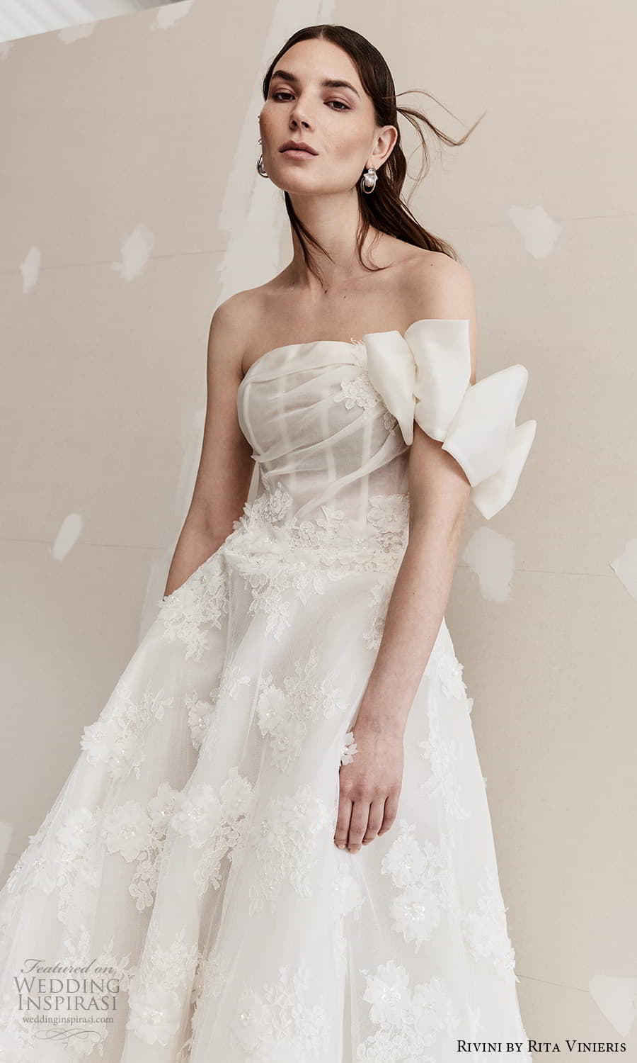 rivini by rita vinieris 2024 春季婚纱系列 融合传统与现代优雅轻松