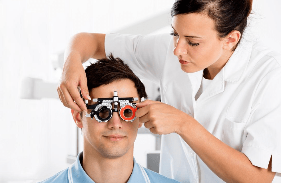 验光教学分享-检影镜与练习眼的使用vol.1_被检者_子午线_镜片