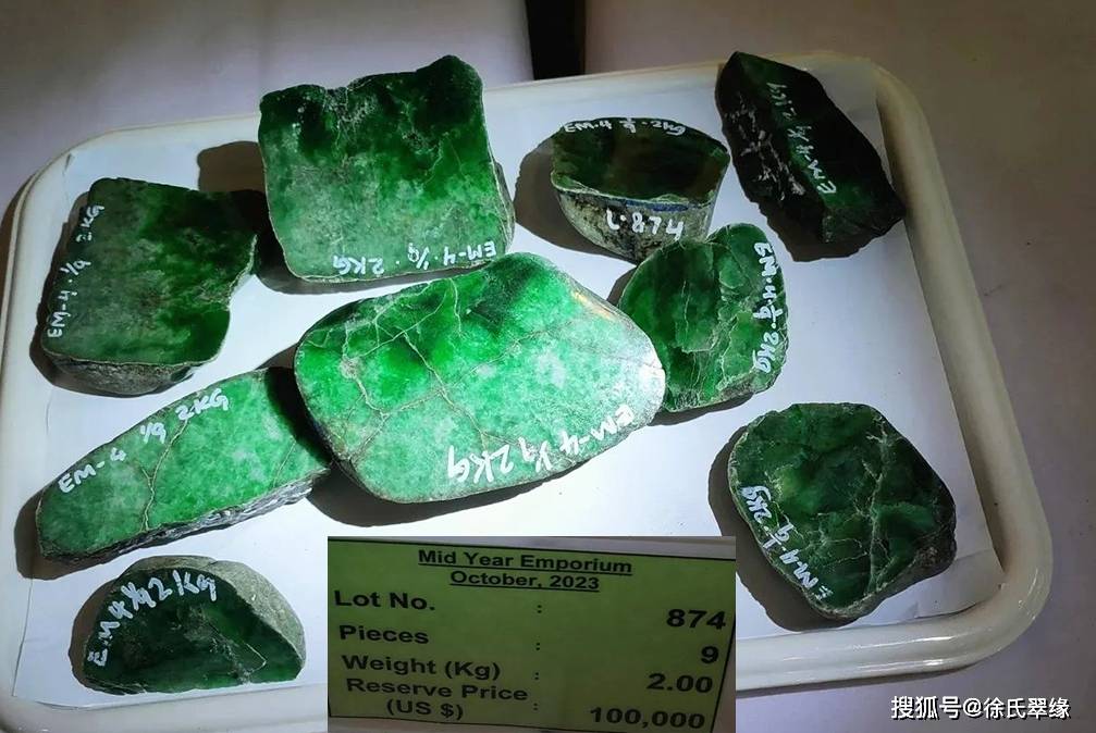 2023秋季缅甸公盘第2批原石成交数据出炉_kg_展销会_情况