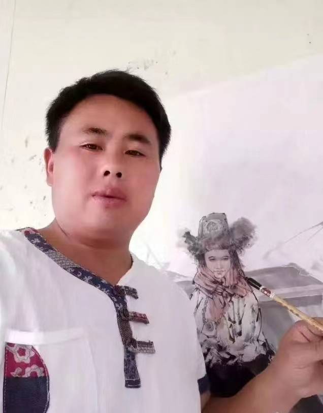 李红胜画家立足传统文化,求新彰显个性,创造紧随时代的优秀作品_人物