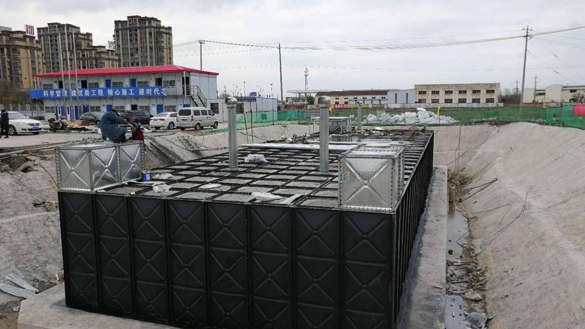 地埋式一体化消防水池泵房:创新的消防设施-港骐