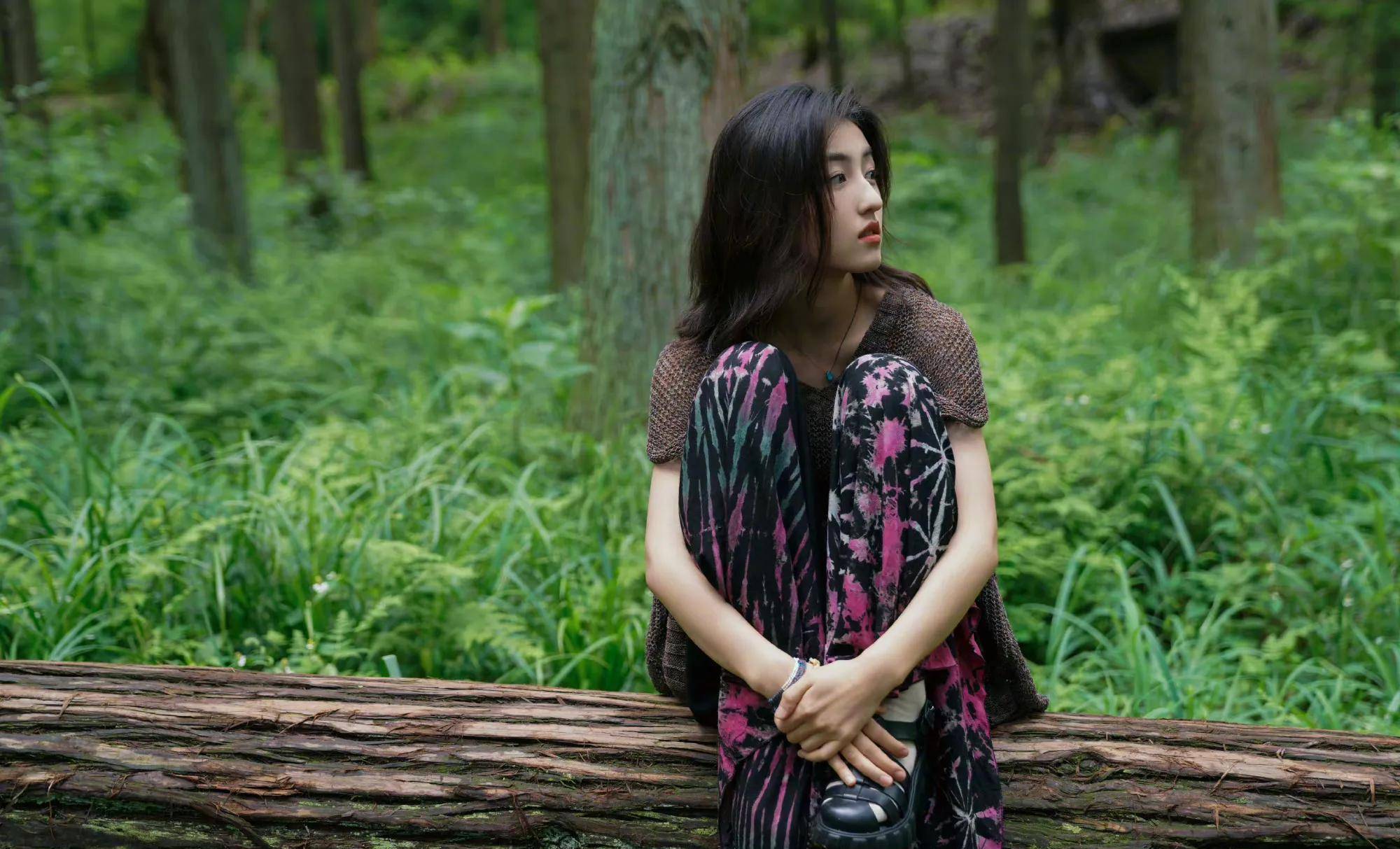 张子枫会像森林里的仙女那样吗?