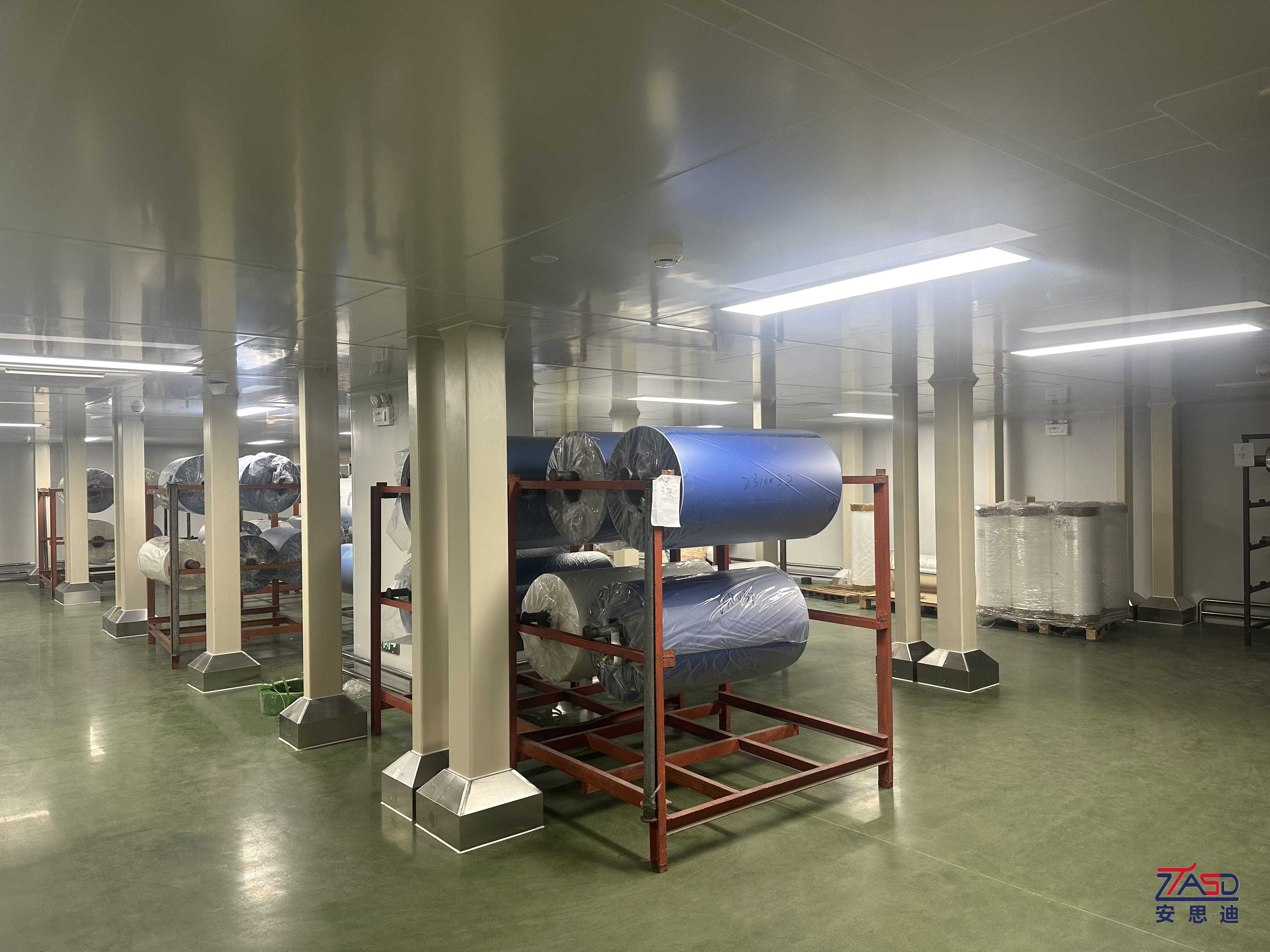 安思迪承建的涂布空调洁净车间项目相继竣工