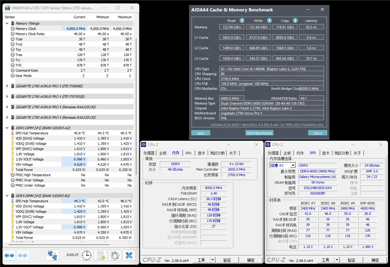 颜值性能兼修！技嘉冰雕X Z790 AORUS PRO X主板评测：稳压酷睿i9 仅有79℃(图31)