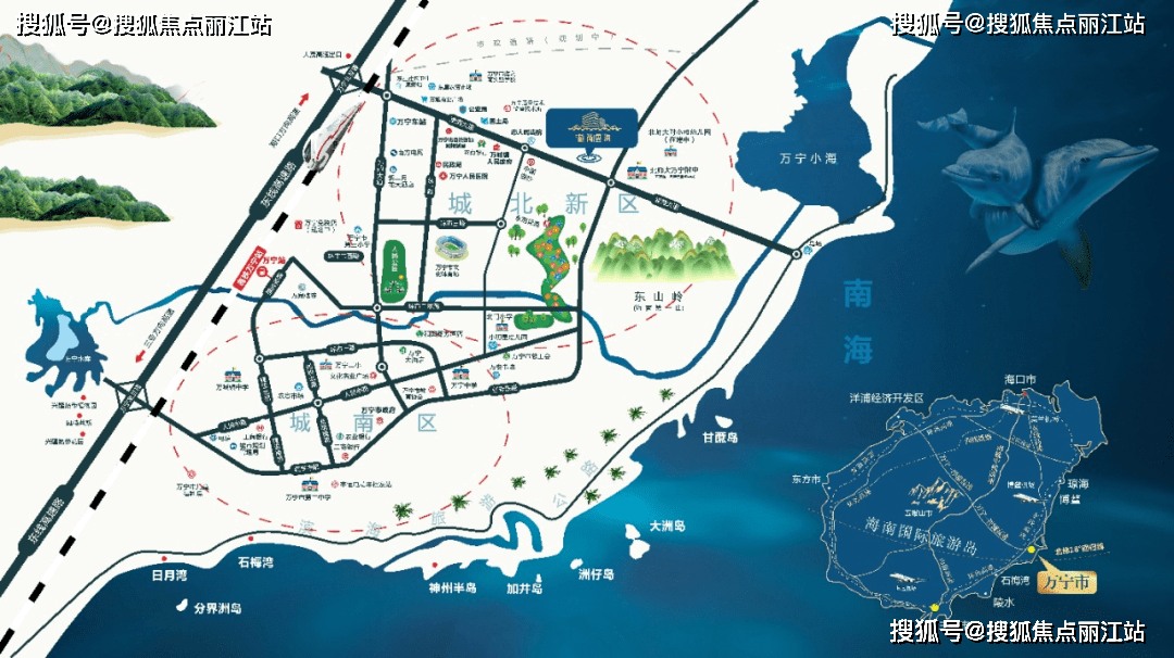 海南万宁港岛韵尚云海精装交付配套齐全环境户型实景