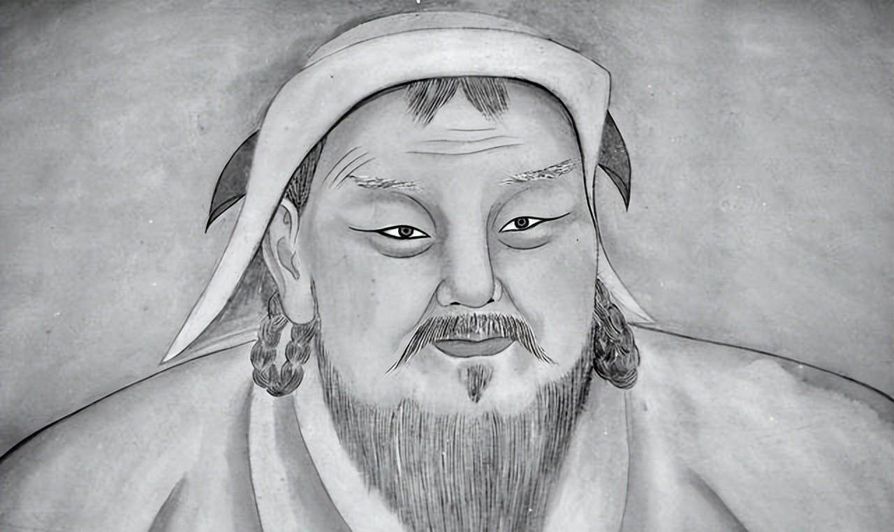 成吉思汗画像成吉思汗西征示意图成吉思汗戎马一生,他创建了有史以来