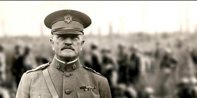 美军历史上最著名的"六星上将"传奇的一生_潘兴_美国的_军衔