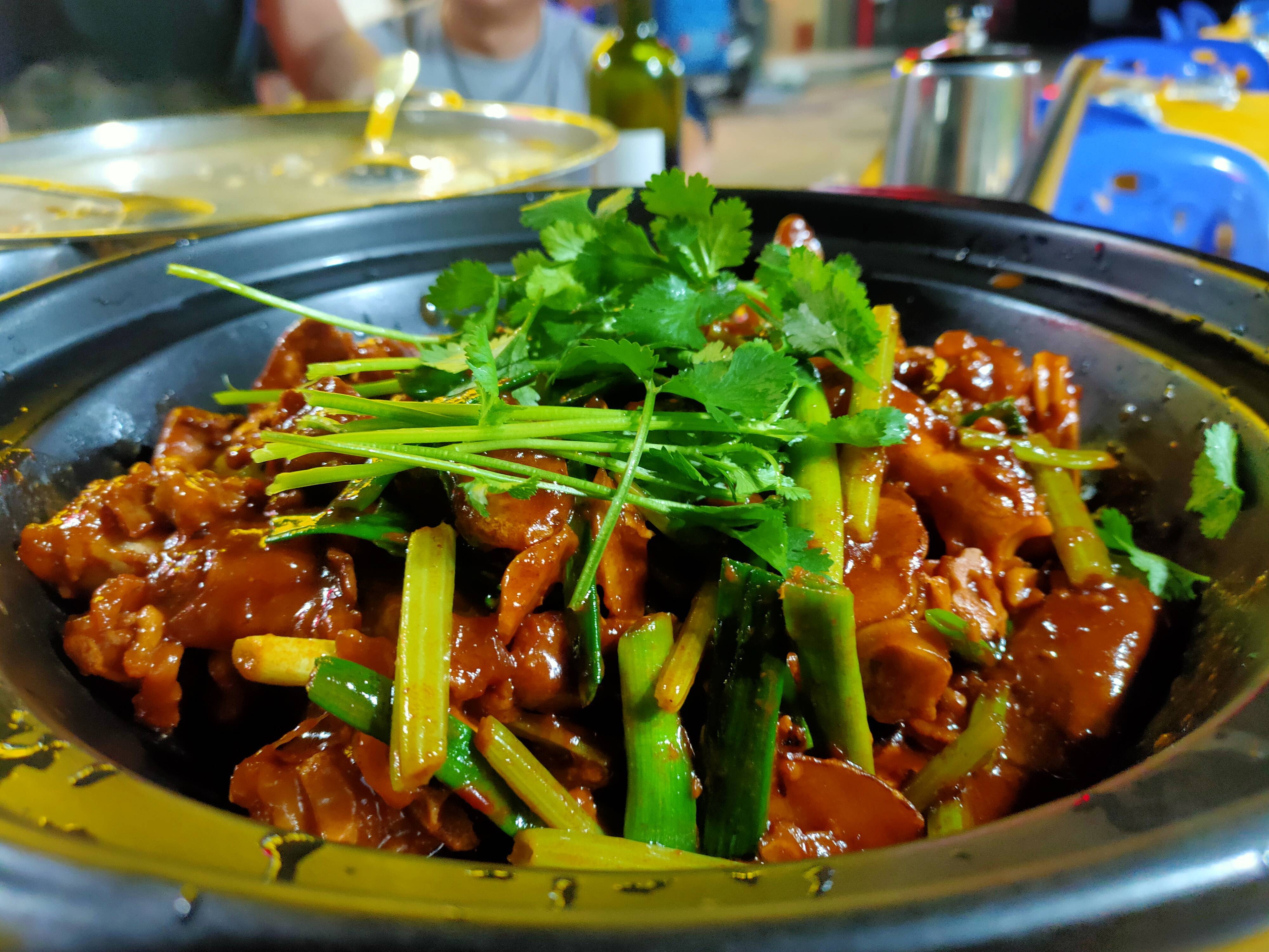 正宗红灯笼雷州羊肉火锅_装修_白切_上梅林