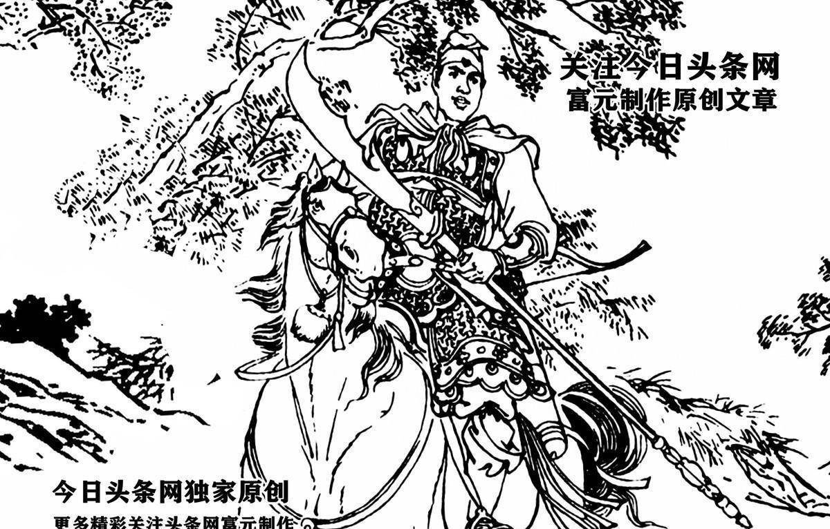 他的一柄大砍刀勇斗金国虎将山狮驼,大战岳家将蜃华江阵前扬威_岳霆