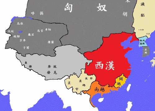 冒顿弑父夺位,带领匈奴走向强大_单于_头曼_月氏