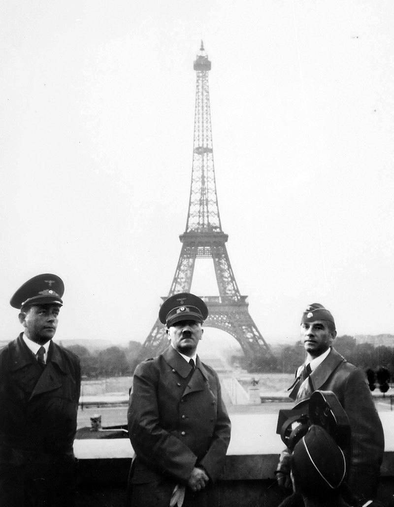 旧影拾记:德军占领下的巴黎,10大罕见瞬间,法国心中永远的痛