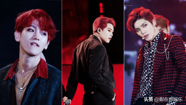 拥有过红头发的k-pop男偶像,谁最好看_颜色_shinee_key