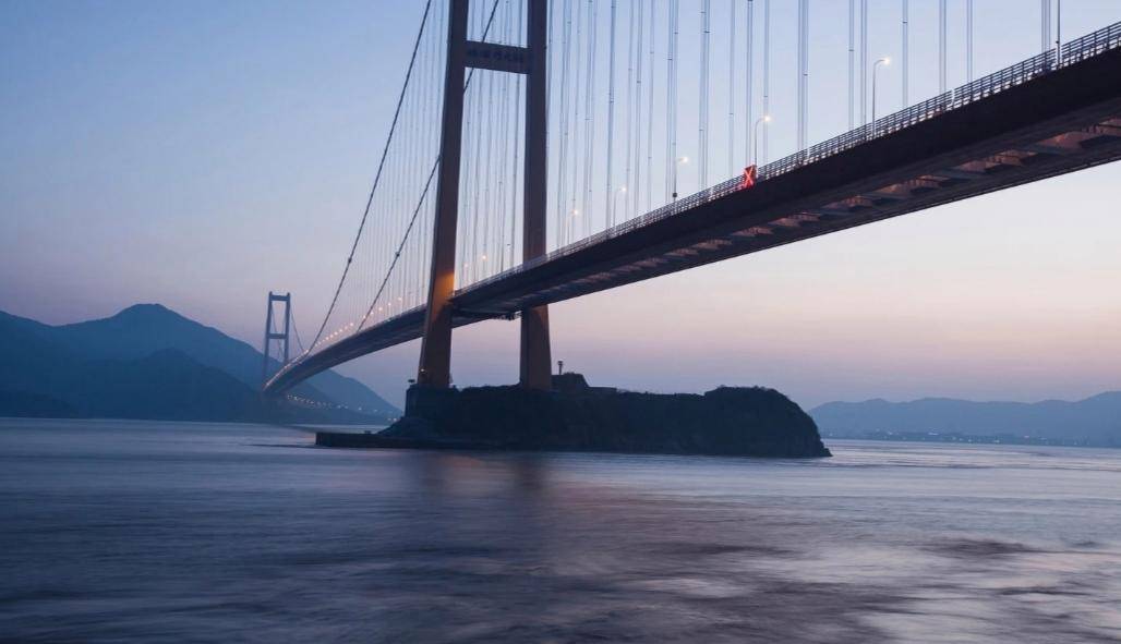 舟山定海西堠门大桥无比壮观_建设_中国_洋山