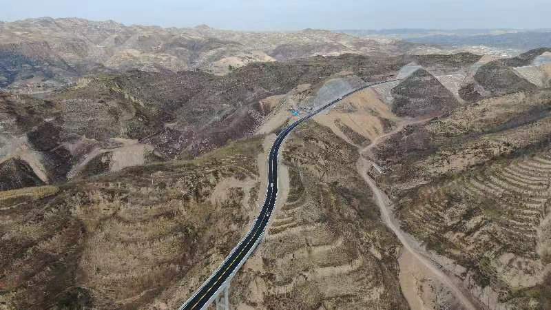 山西柳林沿黄公路(二期工程)三交-石楼界正式通车_施工_旅游_吕梁