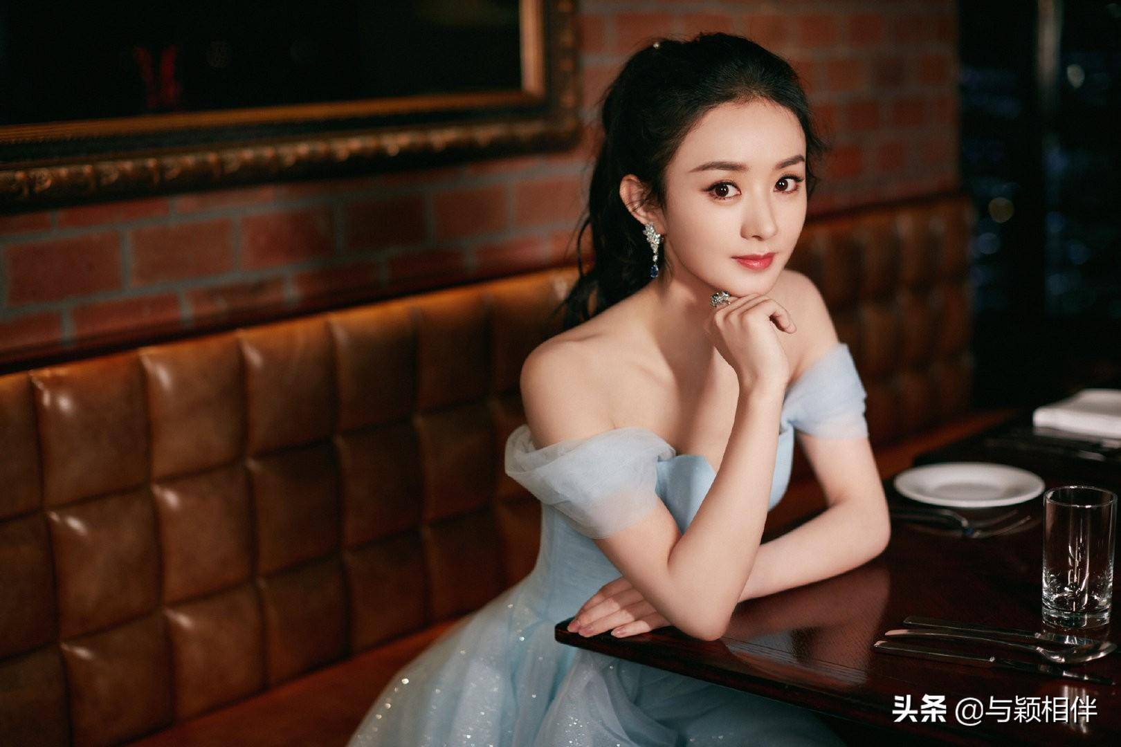 赵丽颖七次高马尾合集,清纯可爱甜美酷飒帅气高冷都有,百变颖宝_造型