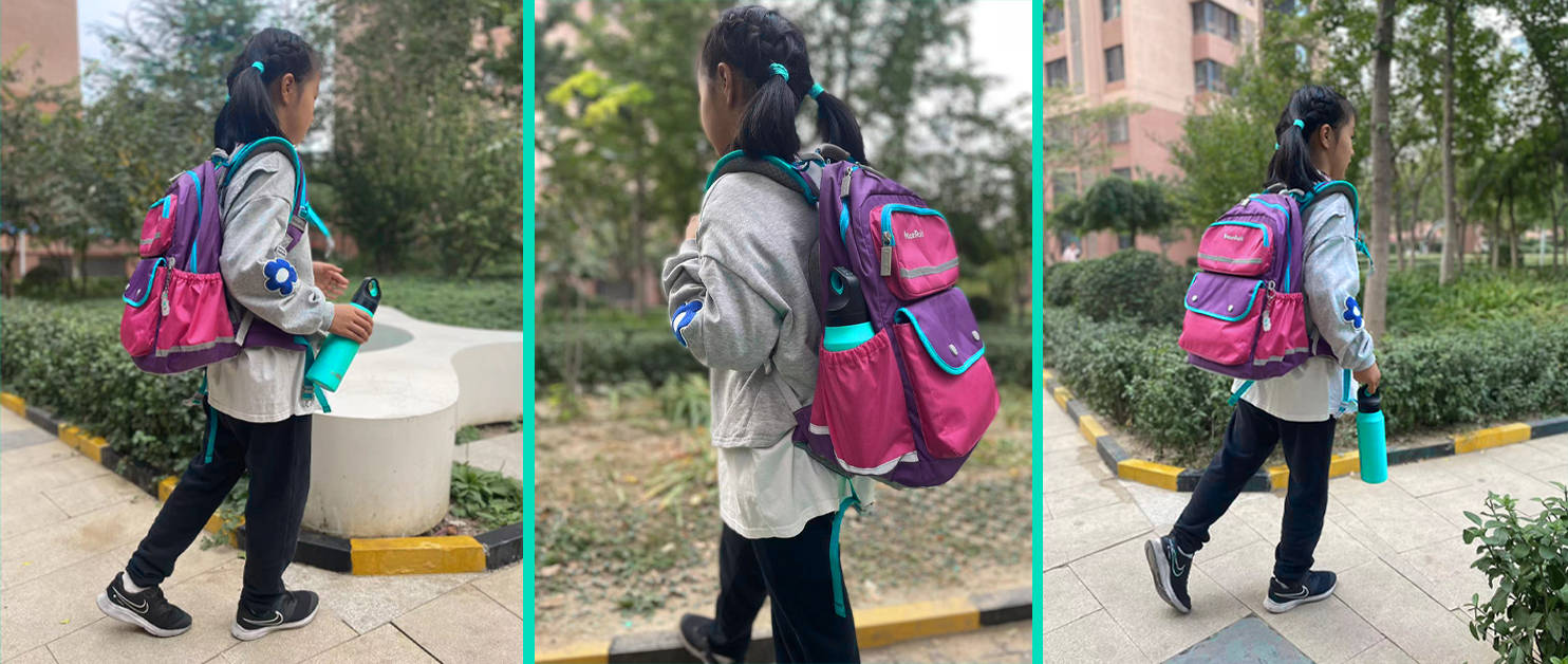 迈着六亲不认的步伐,抢走老爹的水杯。