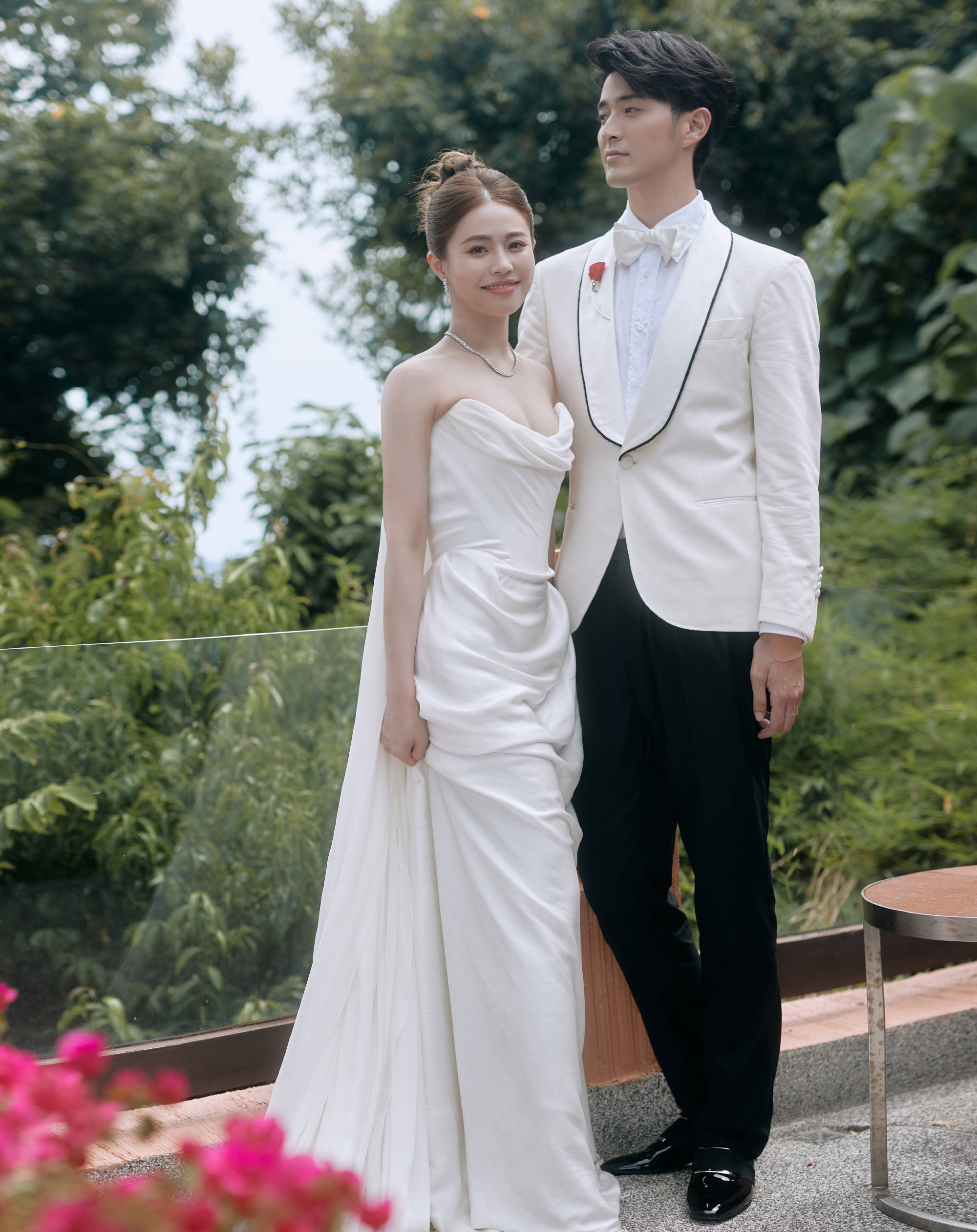 李铢衔晒与马嘉莹婚礼照:终于正式成为中国女婿了-搜狐大视野-搜狐新闻