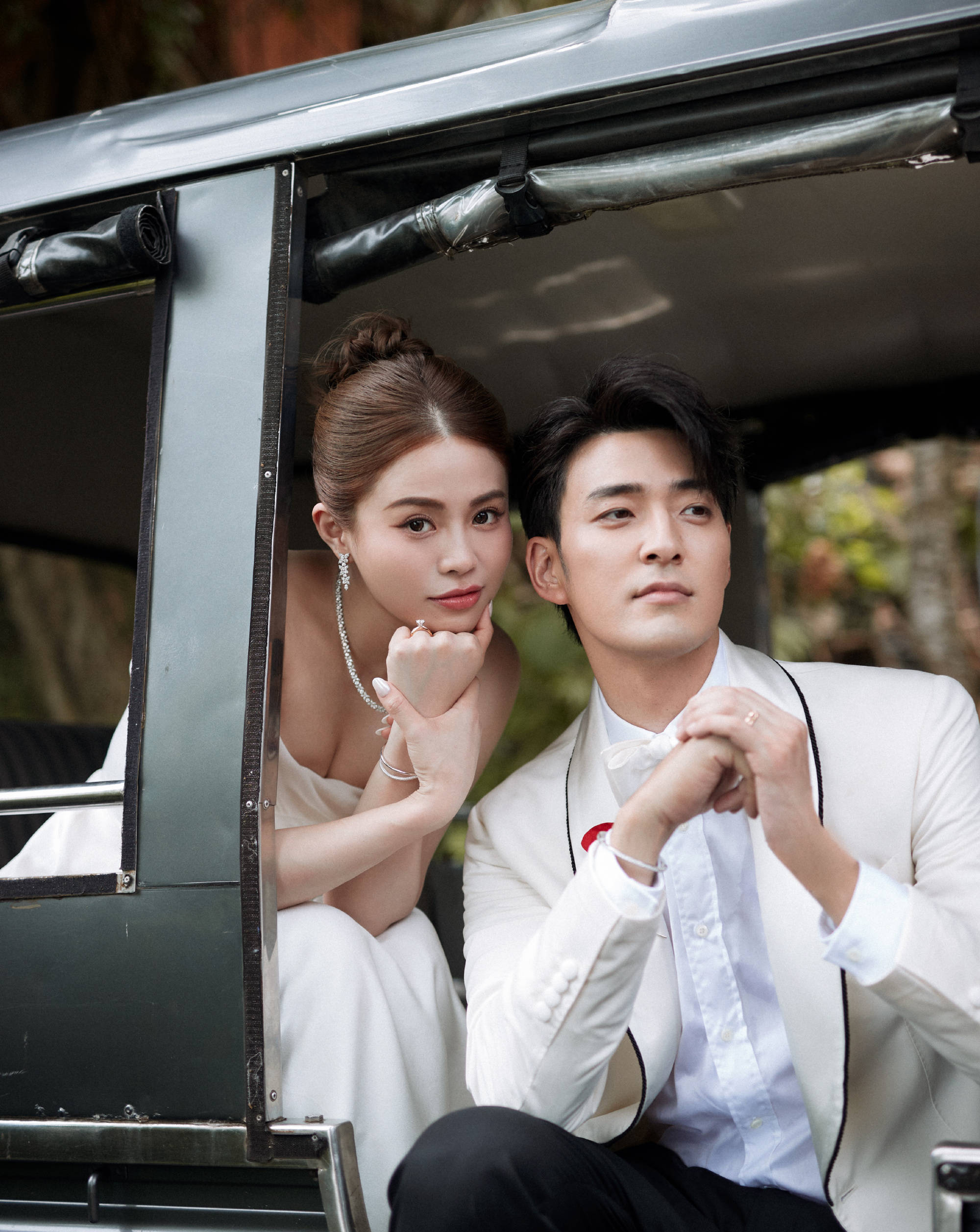 李铢衔晒与马嘉莹婚礼照:终于正式成为中国女婿了-搜狐大视野-搜狐新闻