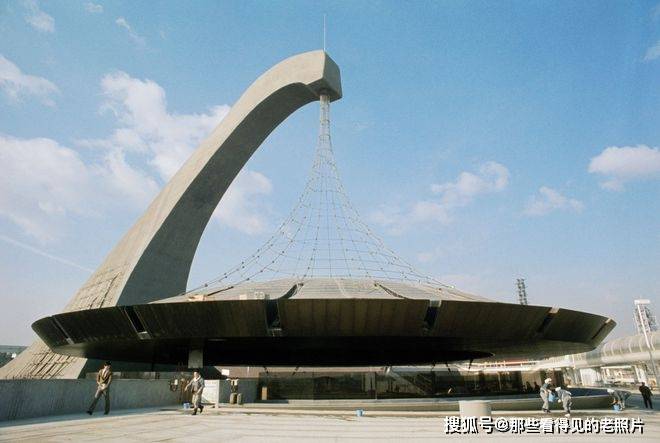 老照片 1970年日本大阪世博会 各式各样的现代化建筑_世界_圆顶_结构