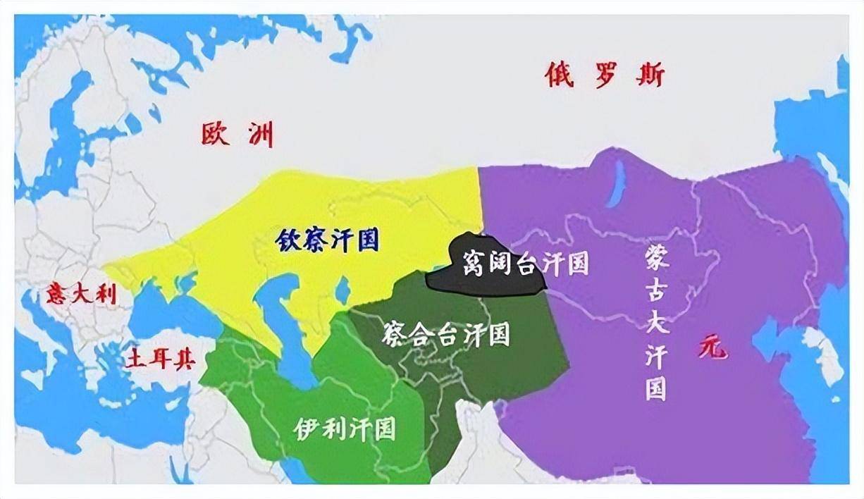 吉尔吉斯汗国地图图片