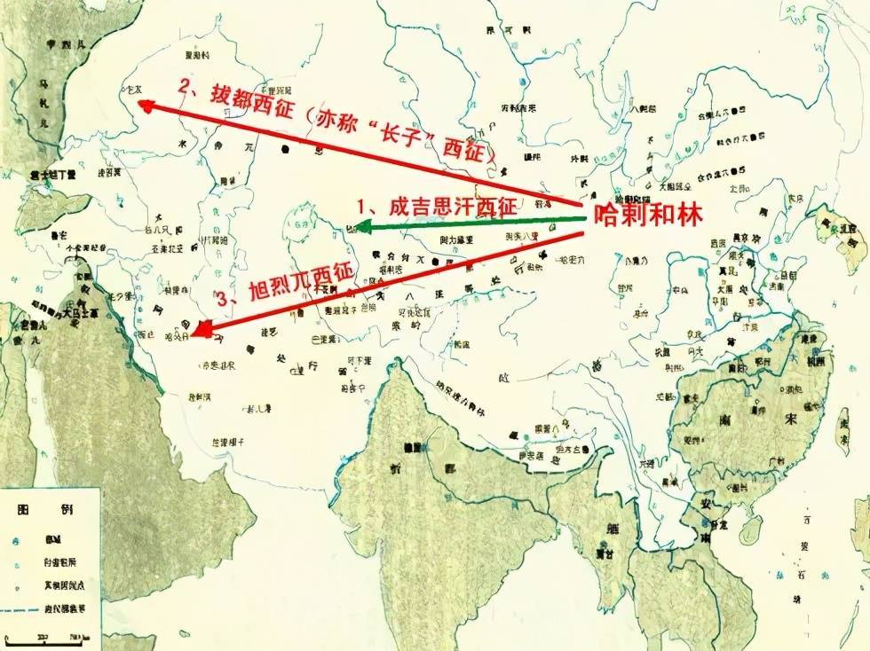 钦察汗国地图图片