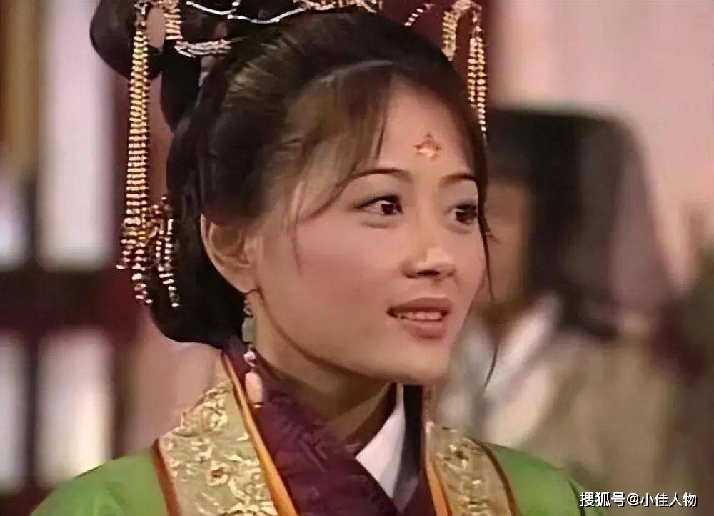 《寻秦记》里刁蛮任性的吕娘蓉.戏份不多,但角色出彩.