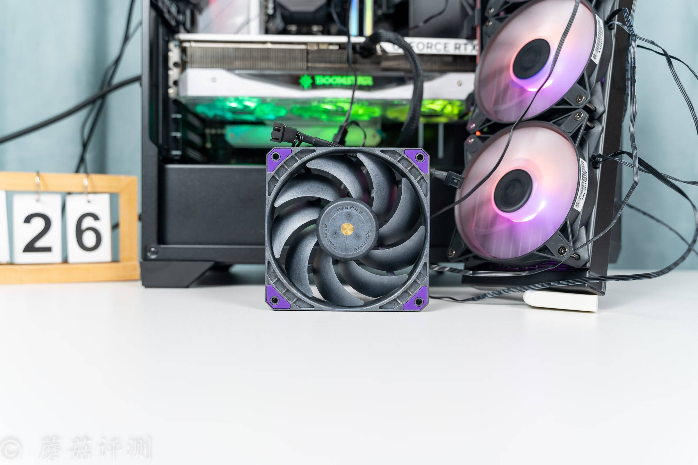 振华megacool巨风12cm机箱风扇 评测