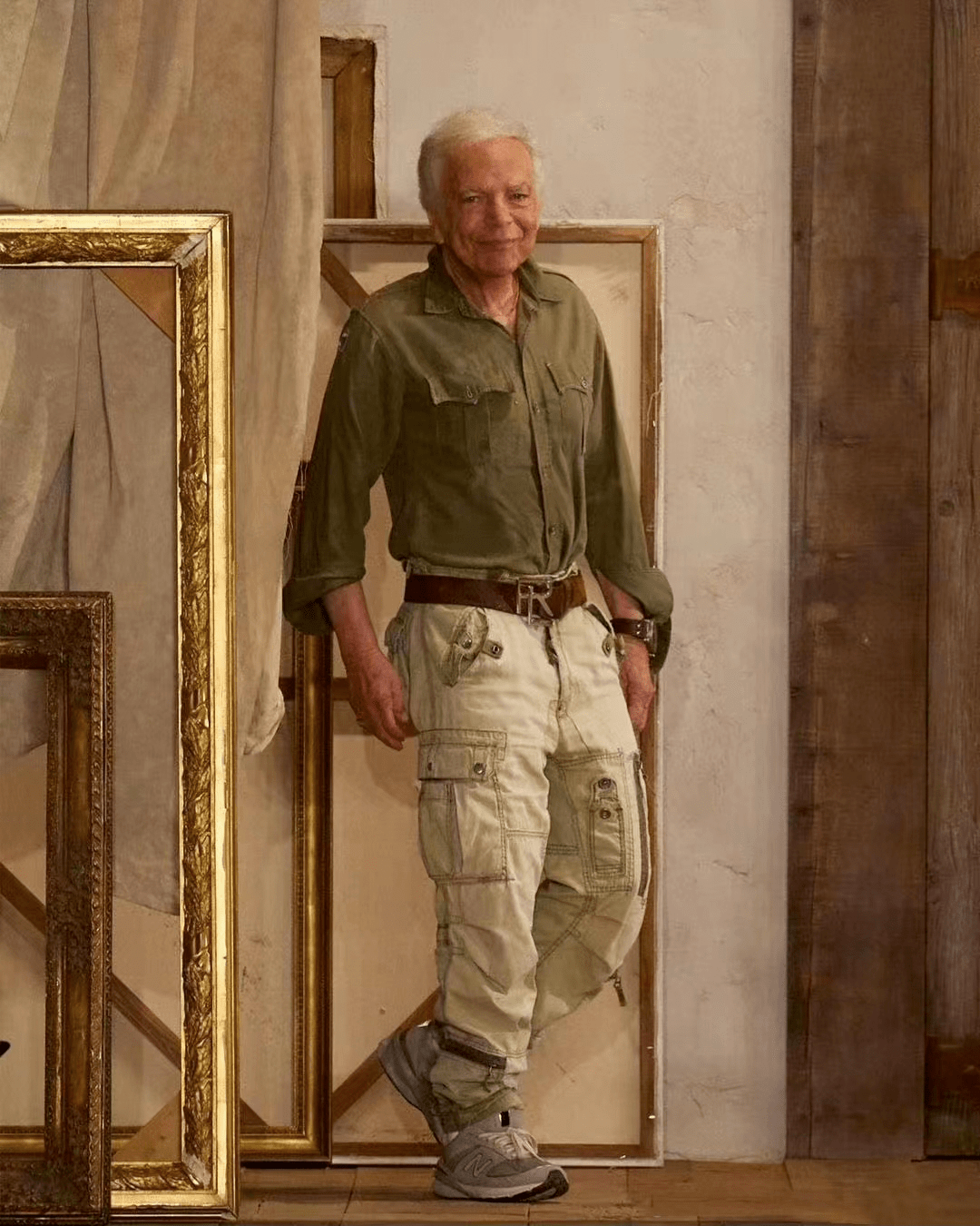 ralph lauren拍摄的广告成为那个黄金时代的剪影,是很多今天年轻设计