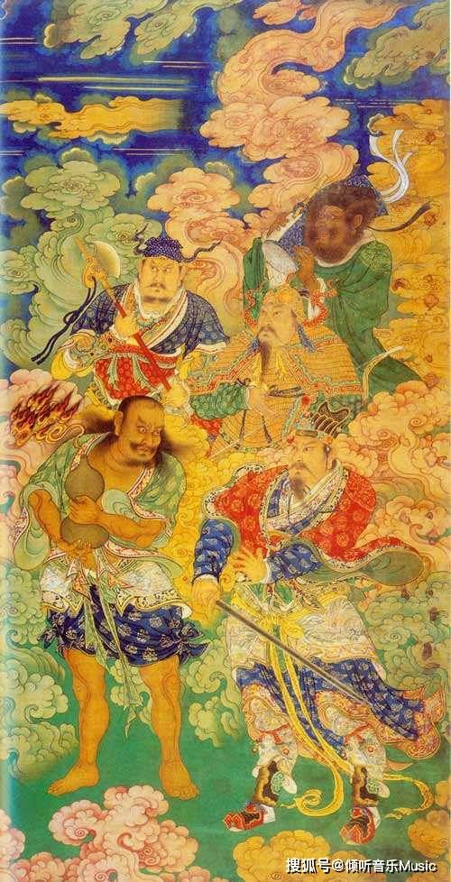 道教护法四圣真君,你知道都有哪几位吗_保德_被视为_大元帅