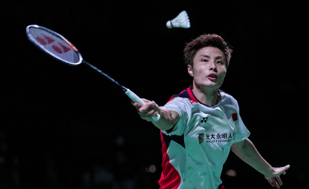 石宇奇完胜桃田贤斗,成功晋级男单四强,全力以赴冲击冠军_比赛_羽毛球