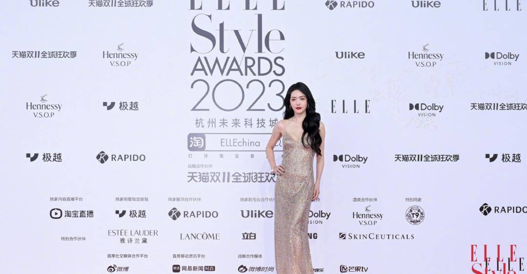 明星红毯斗艳:热巴太霸气,杨紫像温碧霞,金晨造型「大杀四方」_黑色