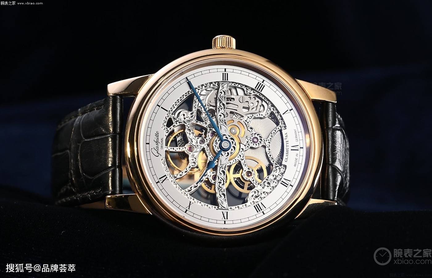 百搭的古典与优雅---格拉苏蒂原创议员系列腕表_镂空_表盘_制表