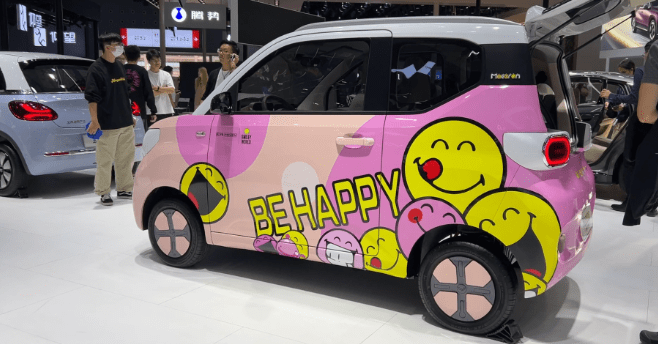 时代先锋,五菱宏光miniev第三代马卡龙亮相广州车展_搜狐汽车_搜狐网