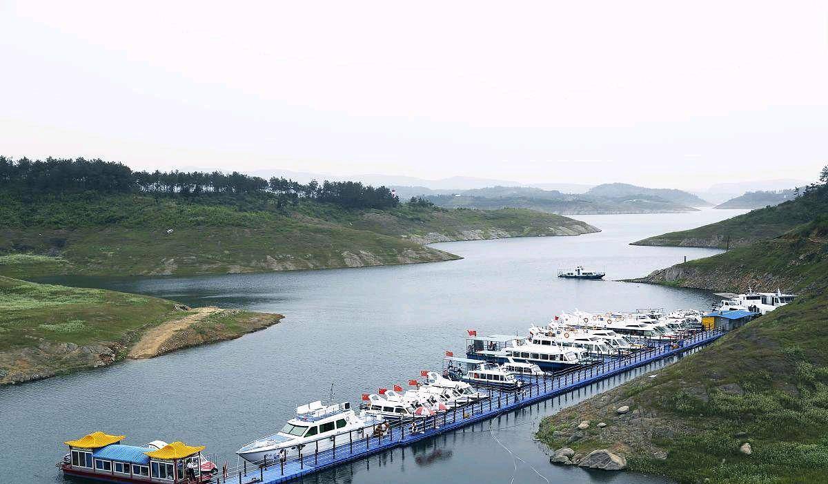 金华东阳市浪坑口水库:一道闪耀的生态明珠_风景区_游客_山水画