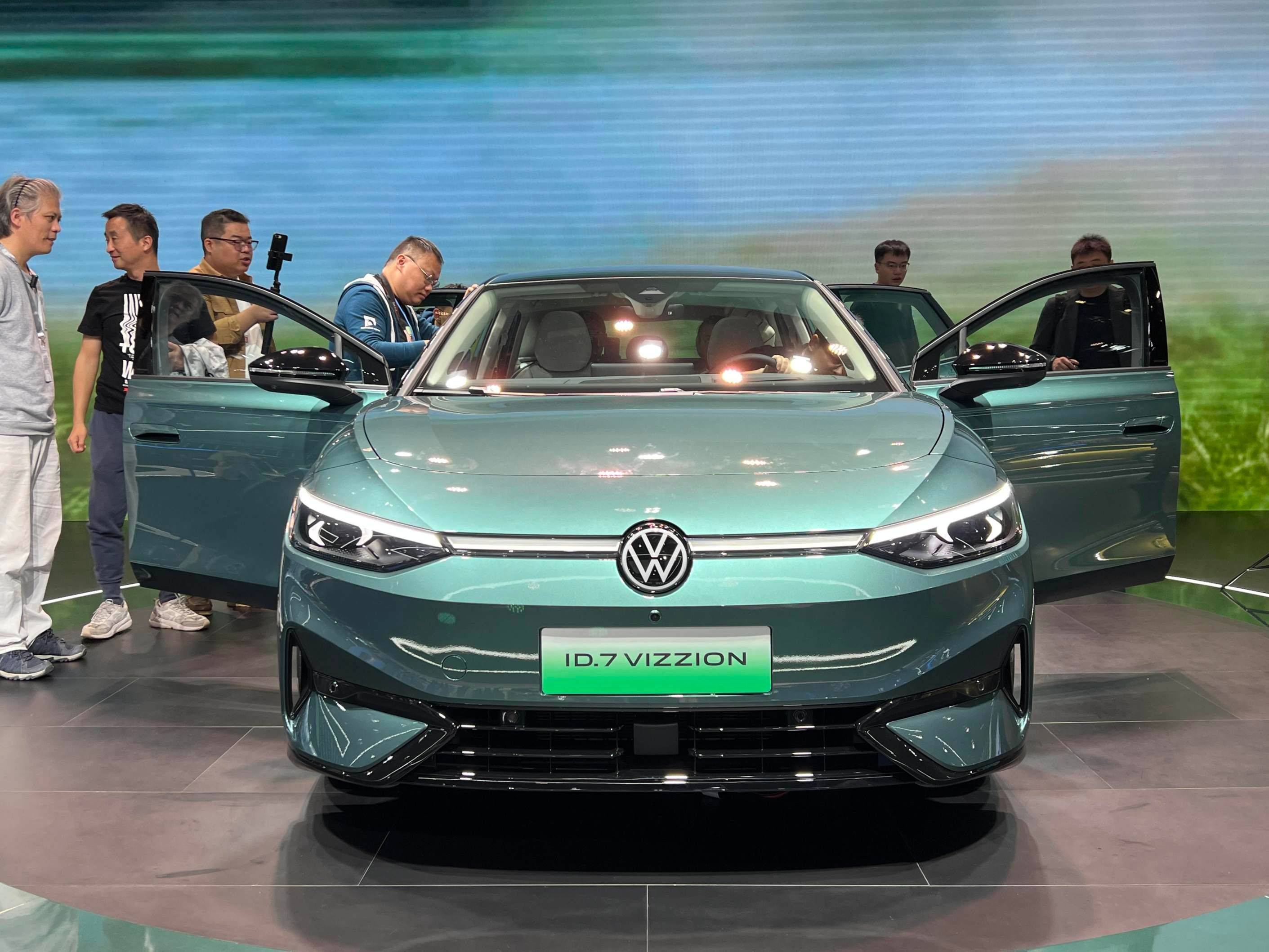 大众丨大众id.7 vizzion预售,预售价23.